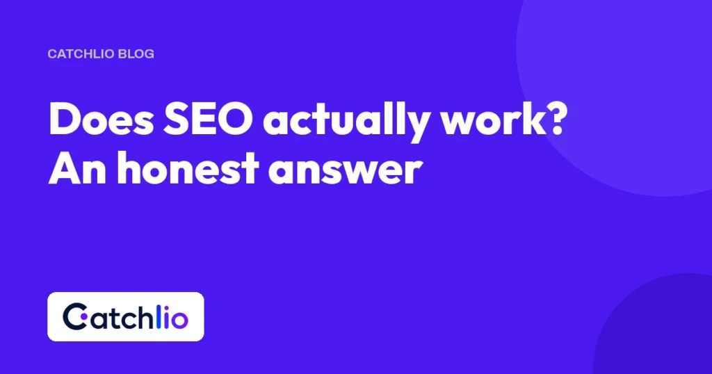 Does SEO actually work